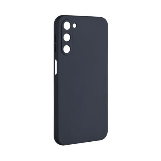 Capa de Silicone com Moldura de Câmera para Samsung Galaxy S23 Plus Preto